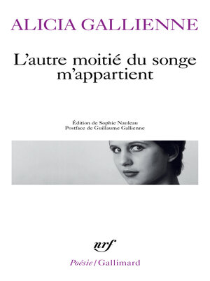 cover image of L'autre moitié du songe m'appartient